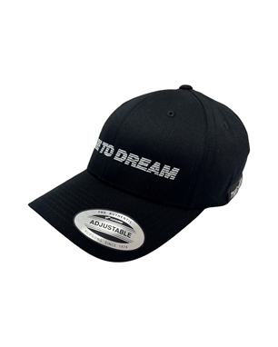 THE SYMBOL Dare To Dream Embroidery Baseball Cap Black/Silver