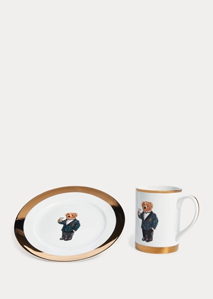 Ralph Lauren Thompson Plates & Mugs Gift Set