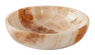 Helena Bowl Sterling Silver Onyx Marble