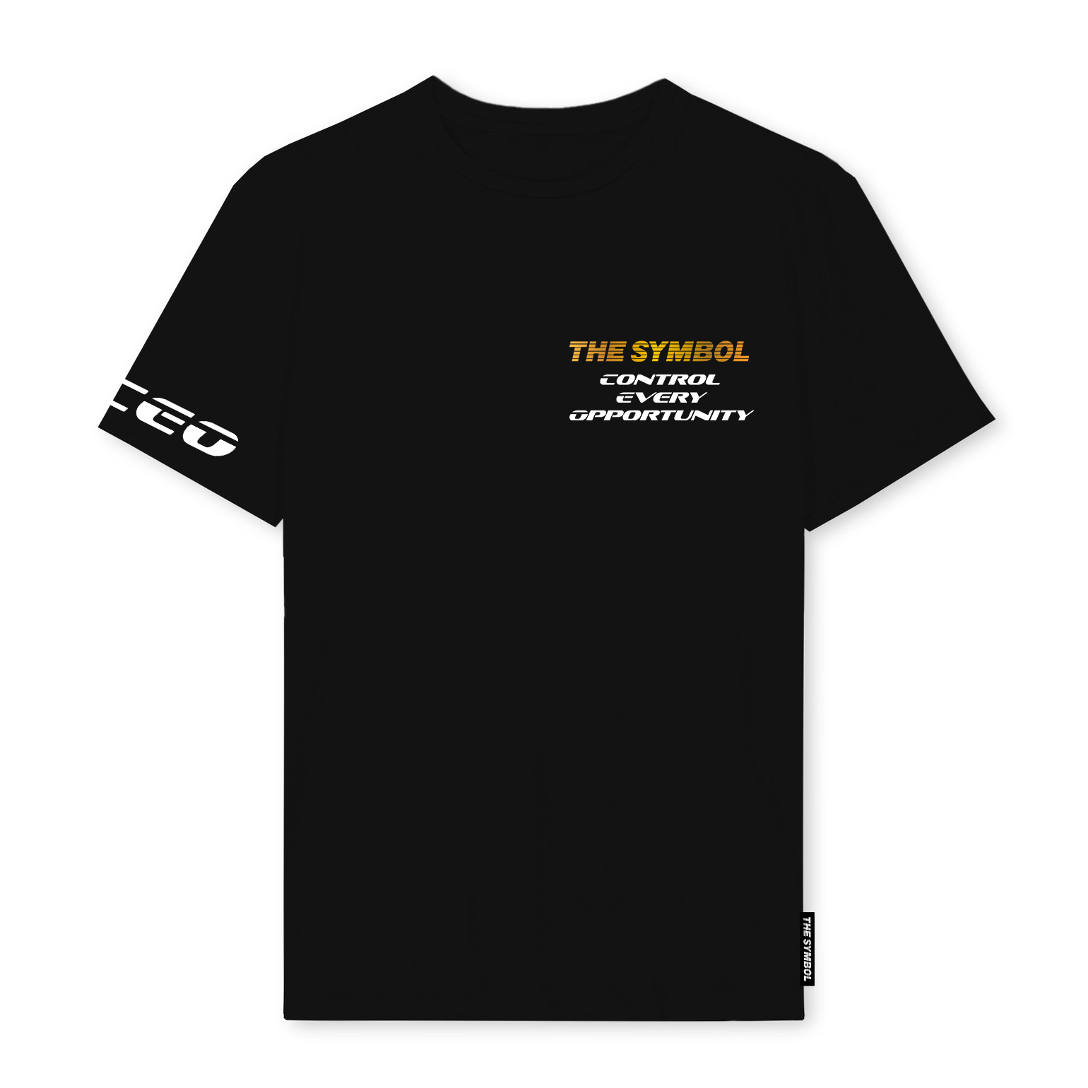 THE SYMBOL CEO Regular Fit T Shirt Black