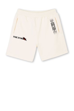 THE SYMBOL Dare To Dream Sweatshorts Vintage White