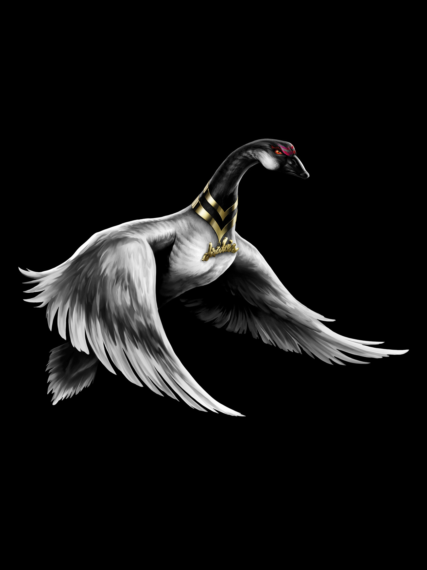 THE SYMBOL Midnight Oversized Hoodie White