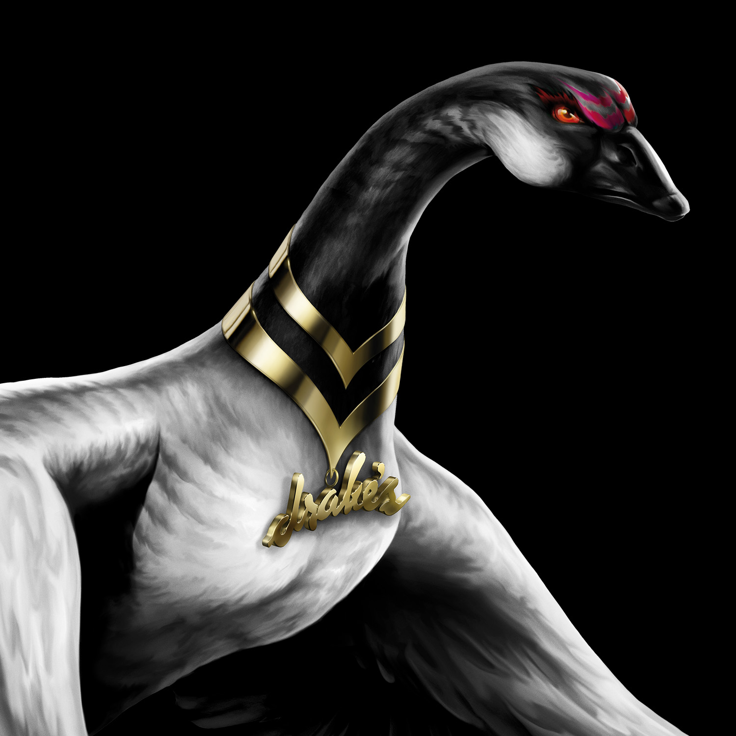 THE SYMBOL Midnight Oversized Hoodie White