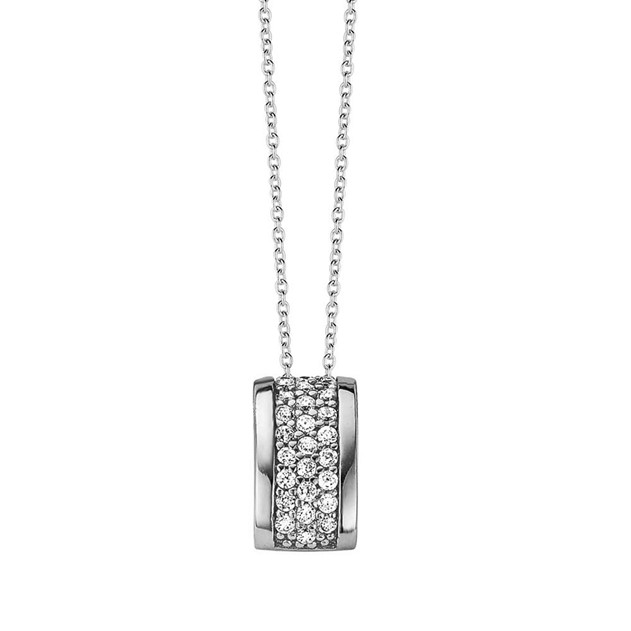 Garonne Sterling Silver Necklace 9NB-0176