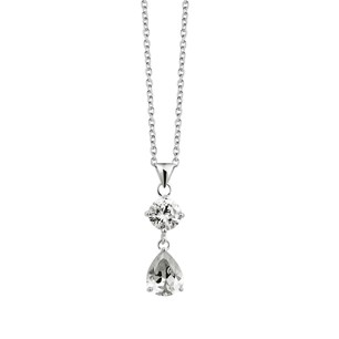 Garonne Sterling Silver Necklace 9NB-0059