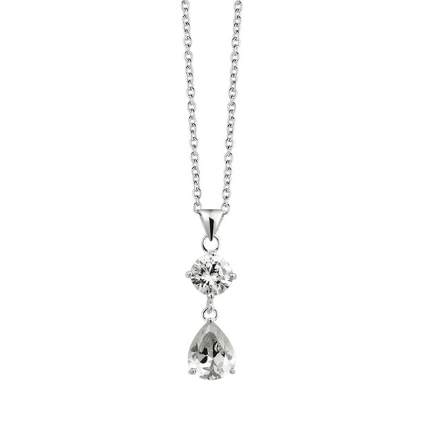 Garonne Sterling Silver Necklace 9NB-0059