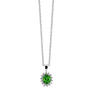 Garonne Sterling Silver Necklace 9NB-0158