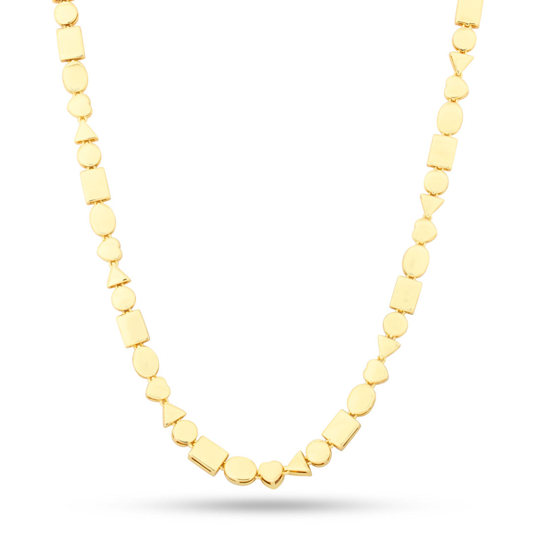 King Ice 14k Gold Plated 6mm Crown Julz Necklace CHX14232 22"