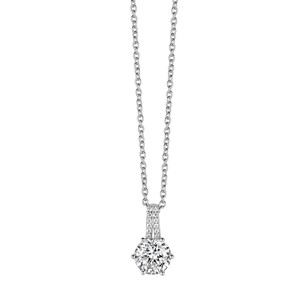 Garonne Sterling Silver Necklace 9NB-0266