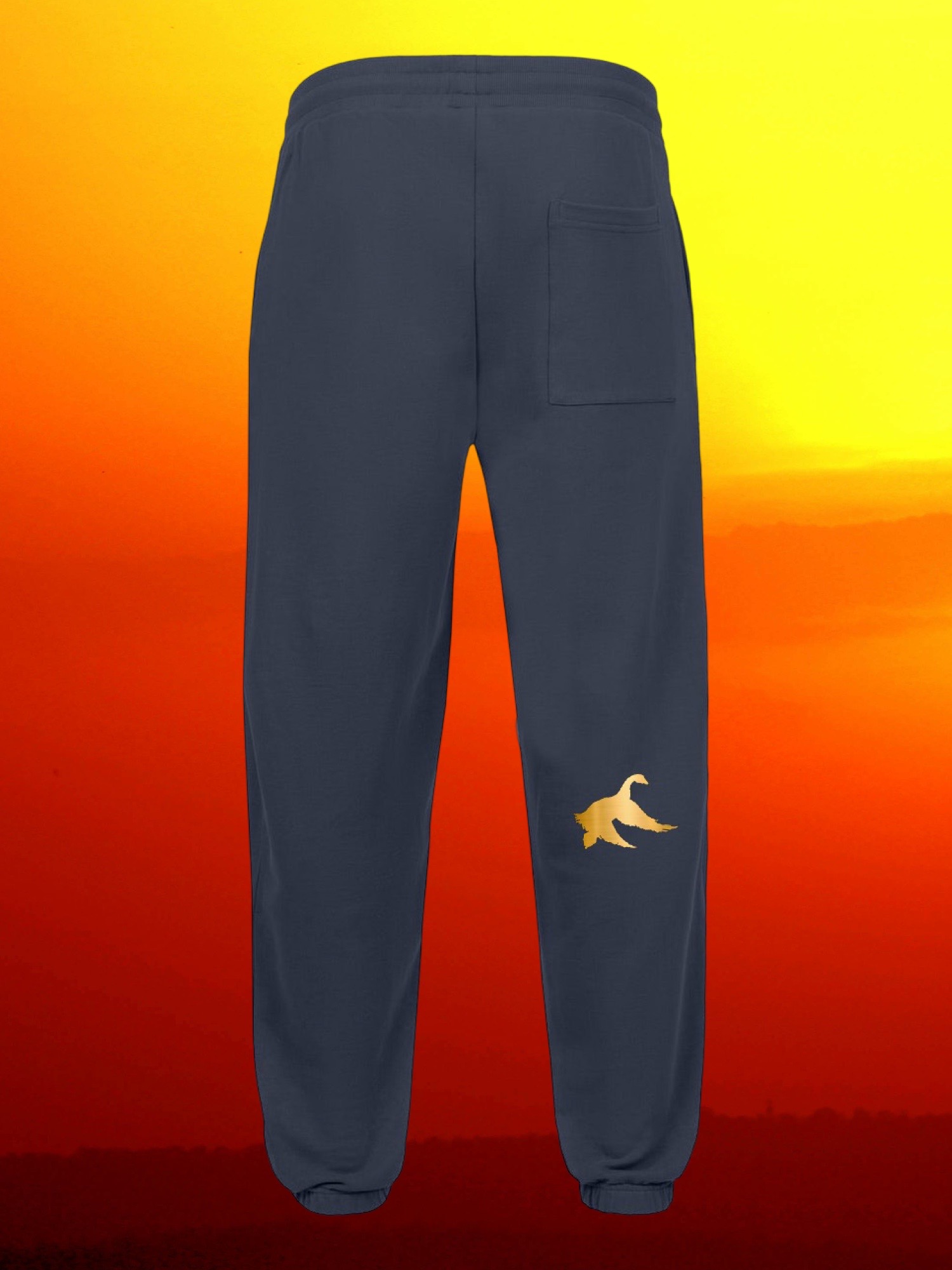 THE SYMBOL Golden Goose Relaxed Sweatpants Navy