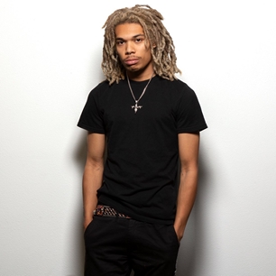 King Ice White Gold Plated Dual Uzi Angel Necklace NKX14167