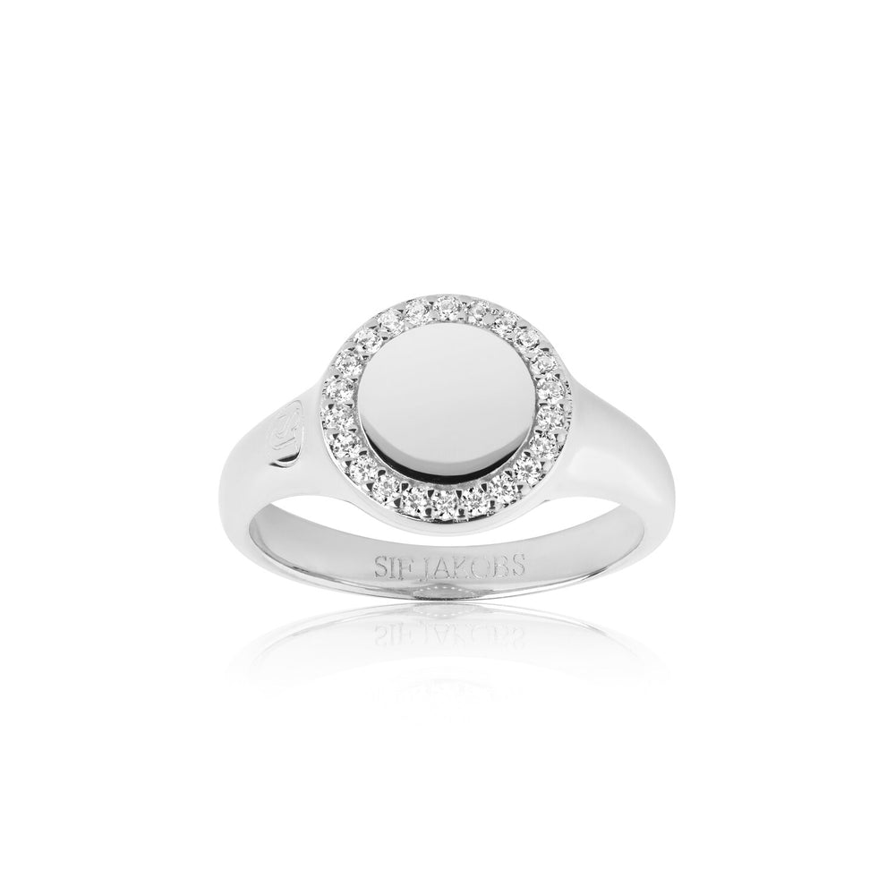 SIF Jakobs Sterling Silver Follina Piccolo Ring R11577-CZ