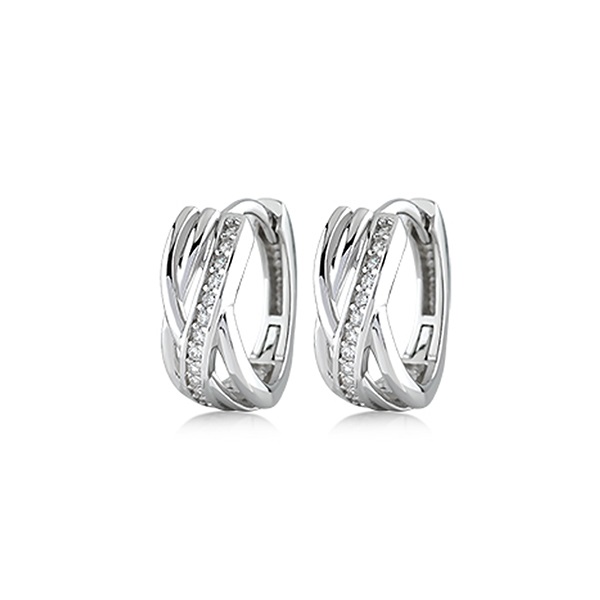 Swing Sterling Silver Earrings E77157