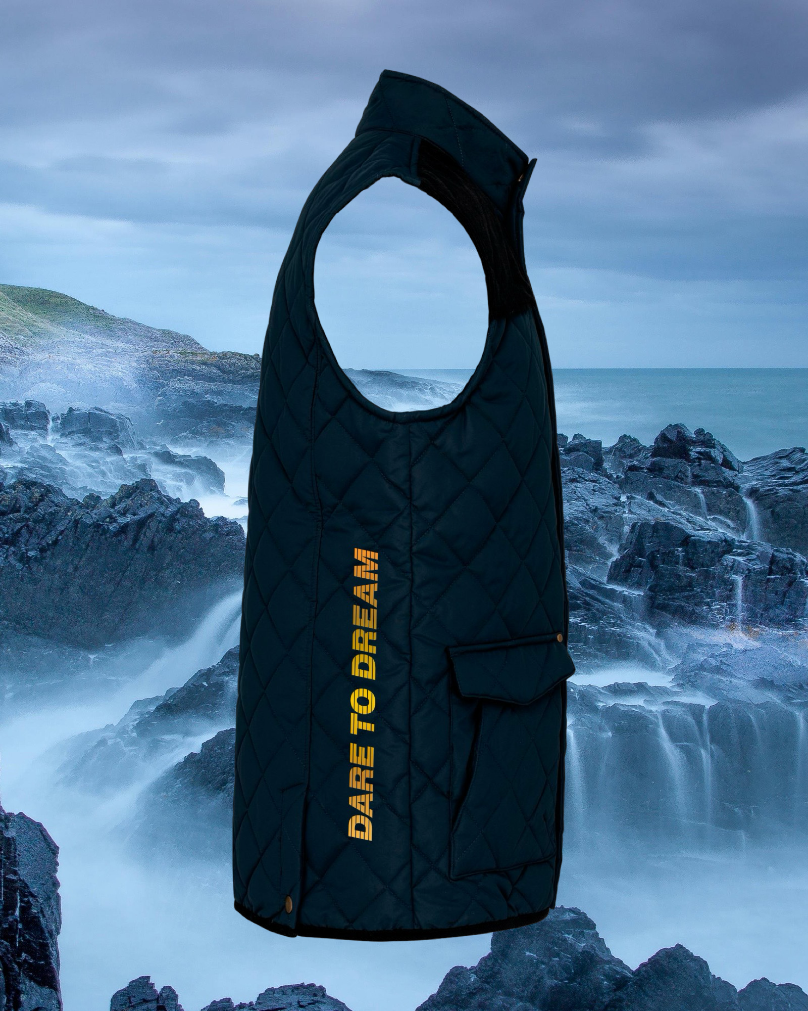 THE SYMBOL Heritage Bodywarmer Navy