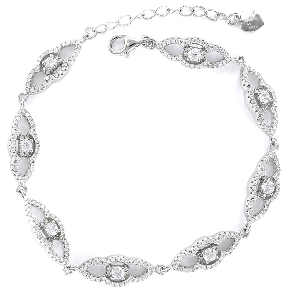 LM Sterling Silver Bracelet 9095108