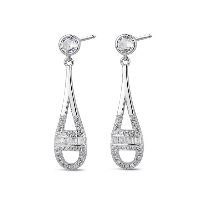 LM Jewelry Sterling Silver Earrings 9117181