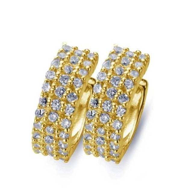 Garonne 14k Gold Plated Earrings 9NB-0104