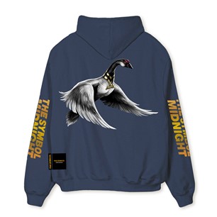 THE SYMBOL Midnight Oversized Hoodie Navy