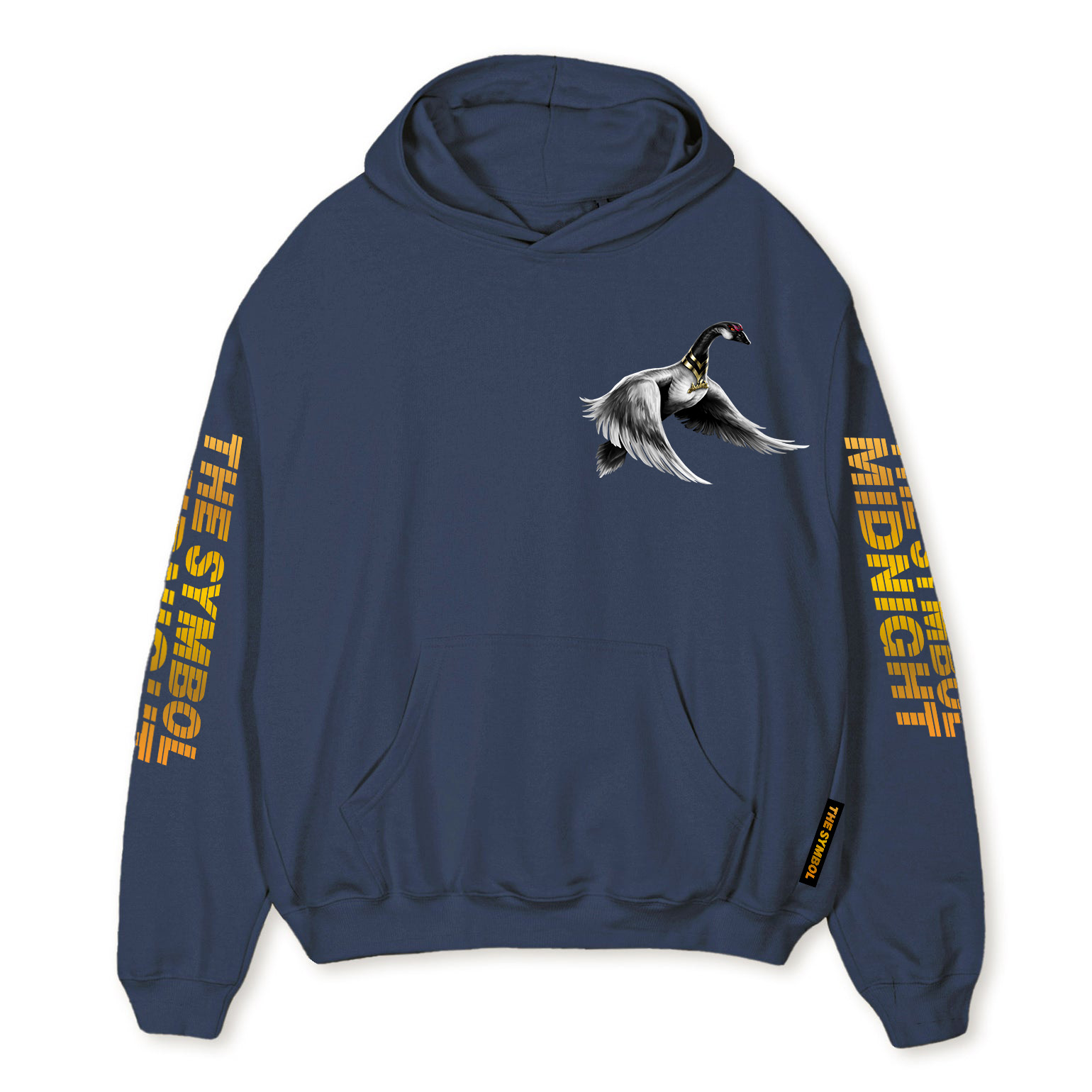 THE SYMBOL Midnight Oversized Hoodie Navy