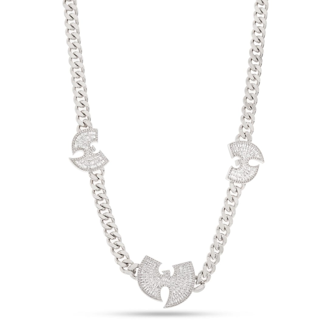 King Ice White Gold Plated Eternal Wu Tang Chain NKX14449
