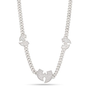 King Ice White Gold Plated Eternal Wu Tang Chain NKX14449