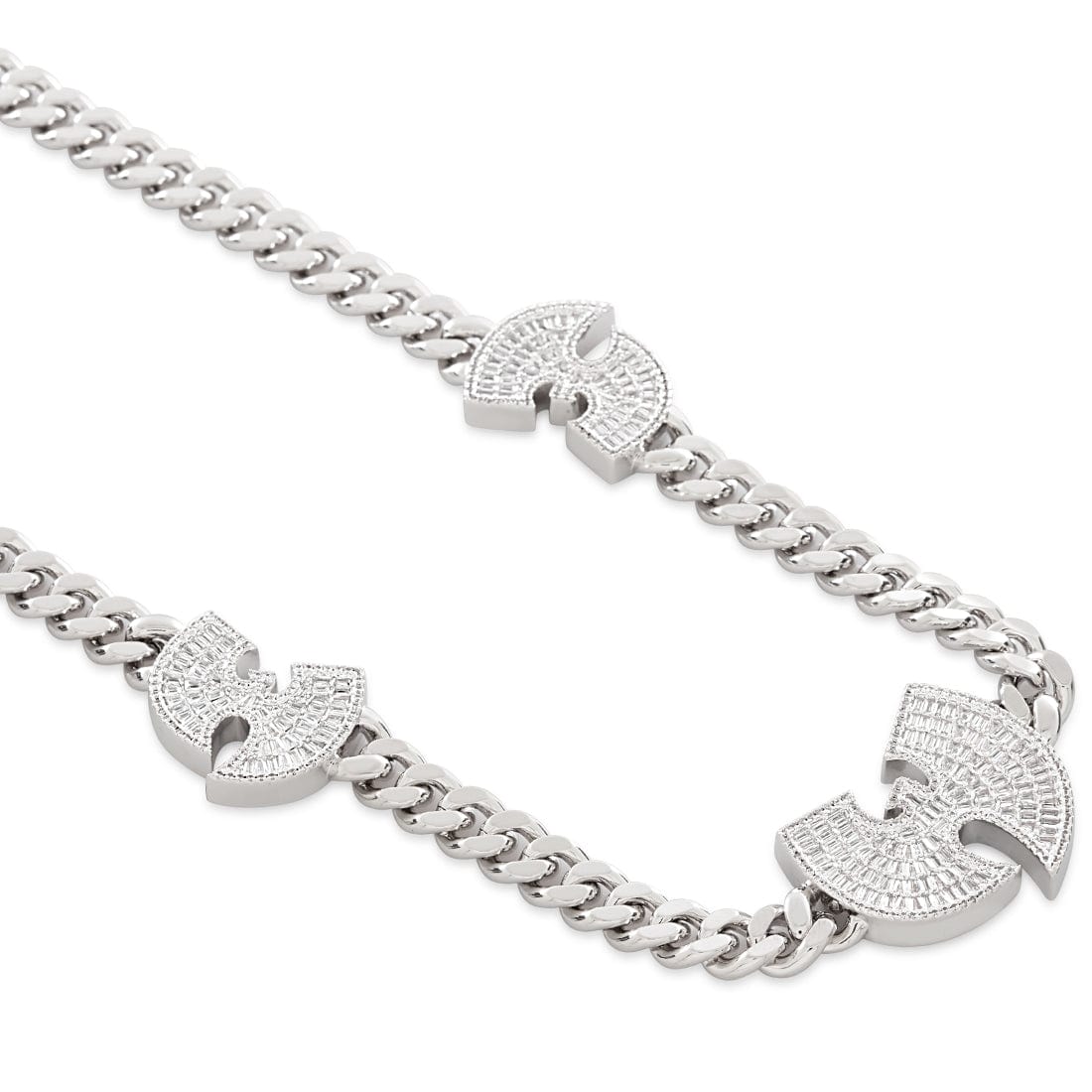 King Ice White Gold Plated Eternal Wu Tang Chain NKX14449