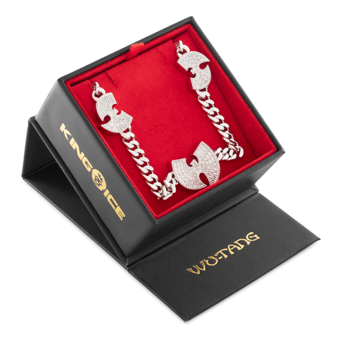 King Ice White Gold Plated Eternal Wu Tang Chain NKX14449