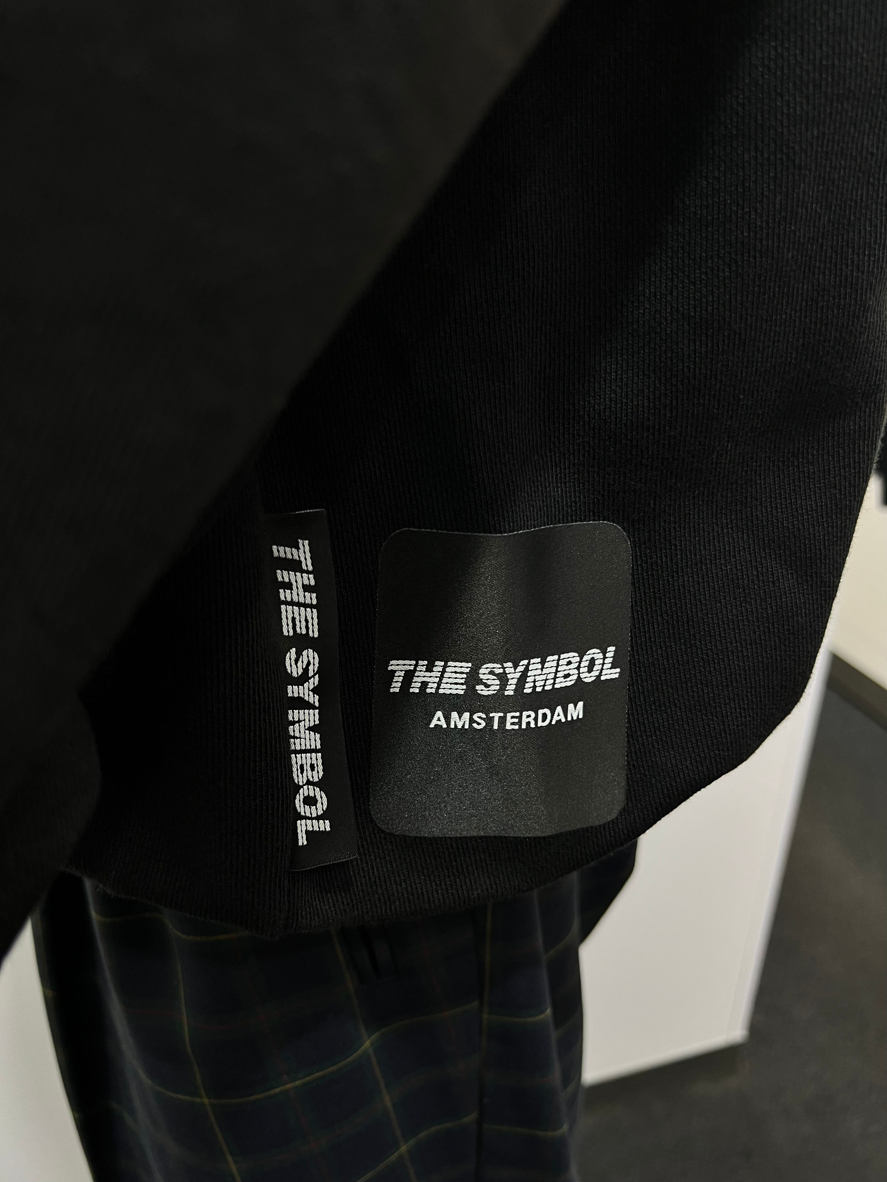 THE SYMBOL Dare To Dream Oversized Hoodie Black