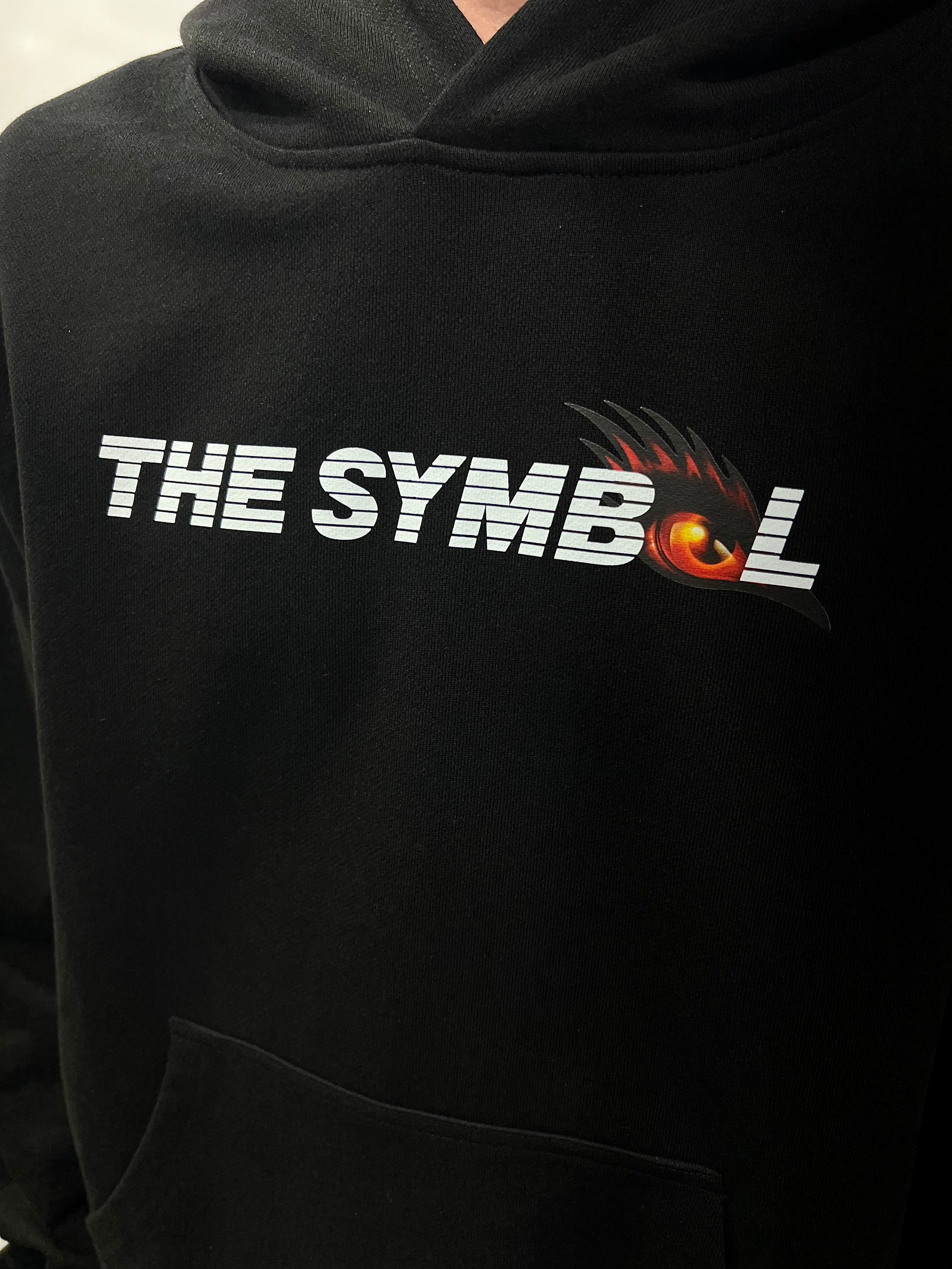 THE SYMBOL Dare To Dream Oversized Hoodie Black