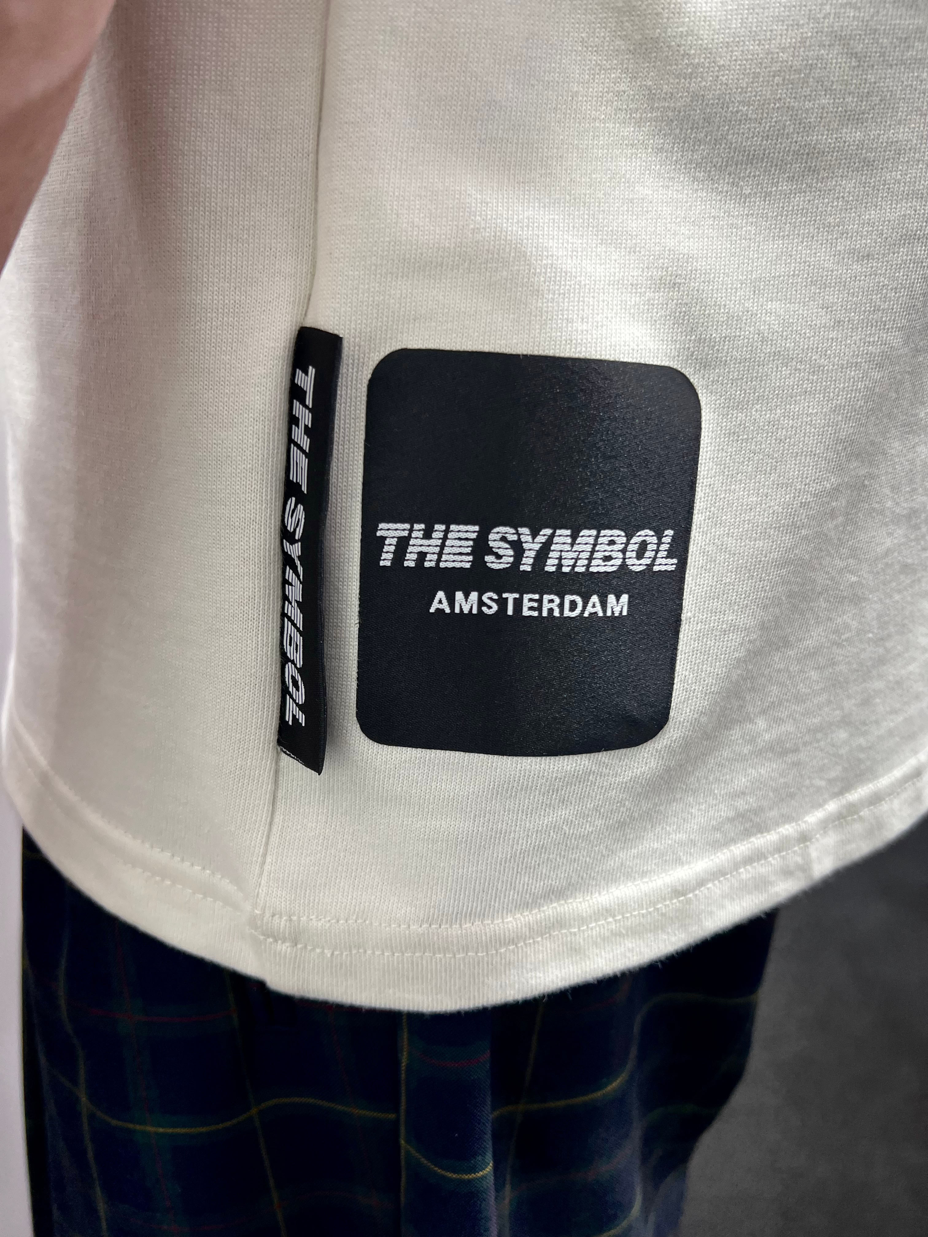 THE SYMBOL Dare To Dream Oversized T Shirt Vintage White