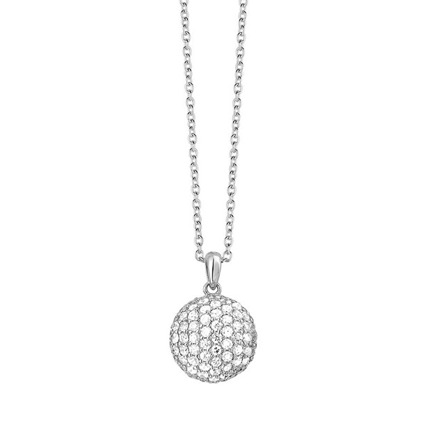 Garonne Sterling Silver Necklace 9NB-0150
