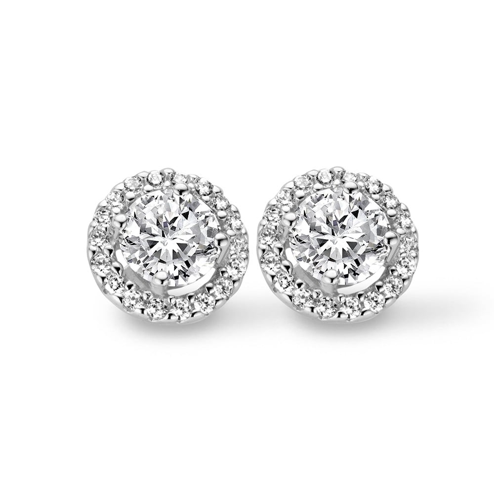 Garonne Sterling Silver Earrings 6mm 9NB-0140