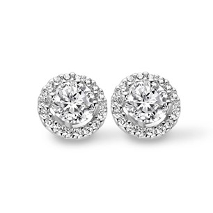 Garonne Sterling Silver Earrings 6mm 9NB-0140