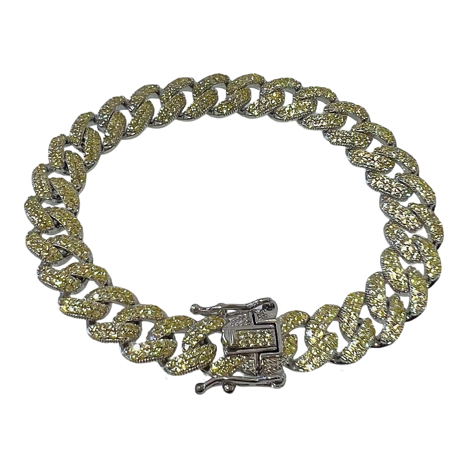 LM Jewelry Sterling Silver 10mm Cuban Bracelet 18cm 9122976