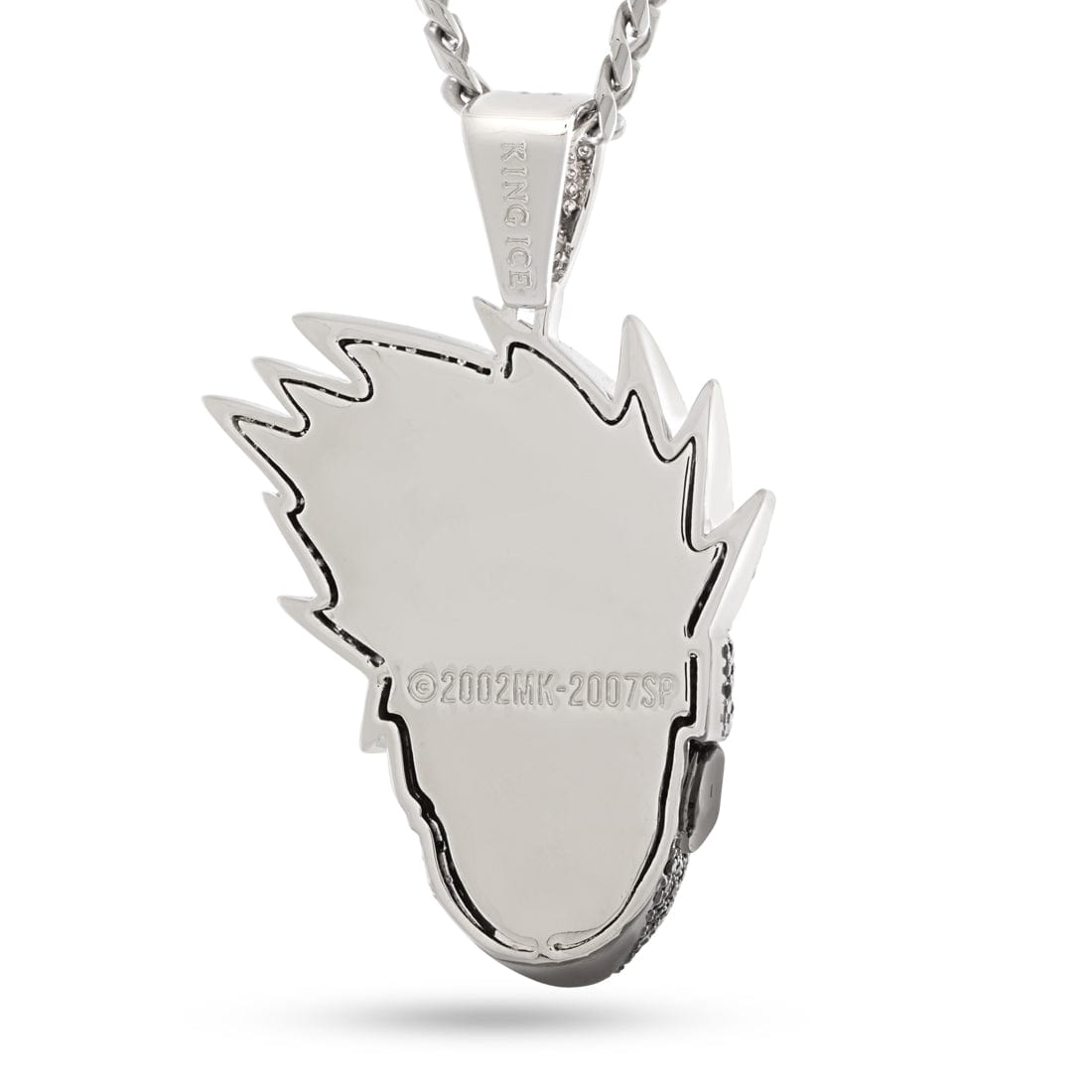 King Ice White Gold Plated Naruto Kakashi Necklace NKX14510