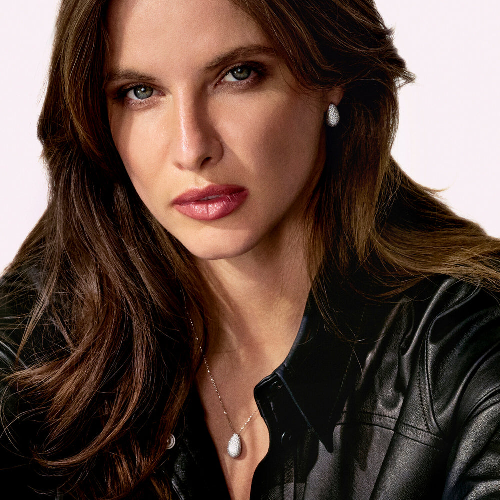 SIF Jakobs Sterling Silver Goccia Altro N2480-CZ