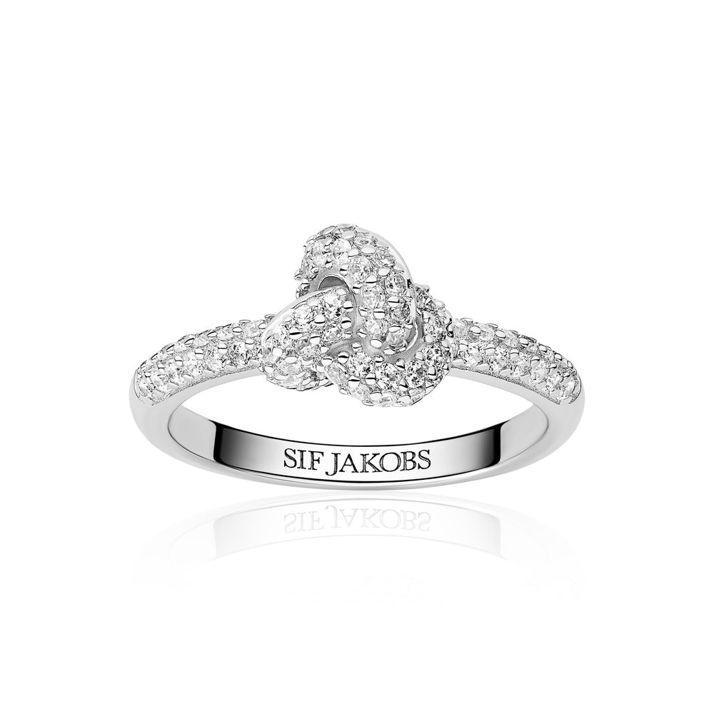 SIF Jakobs Sterling Silver Imperia Piccolo Ring R10751-CZ