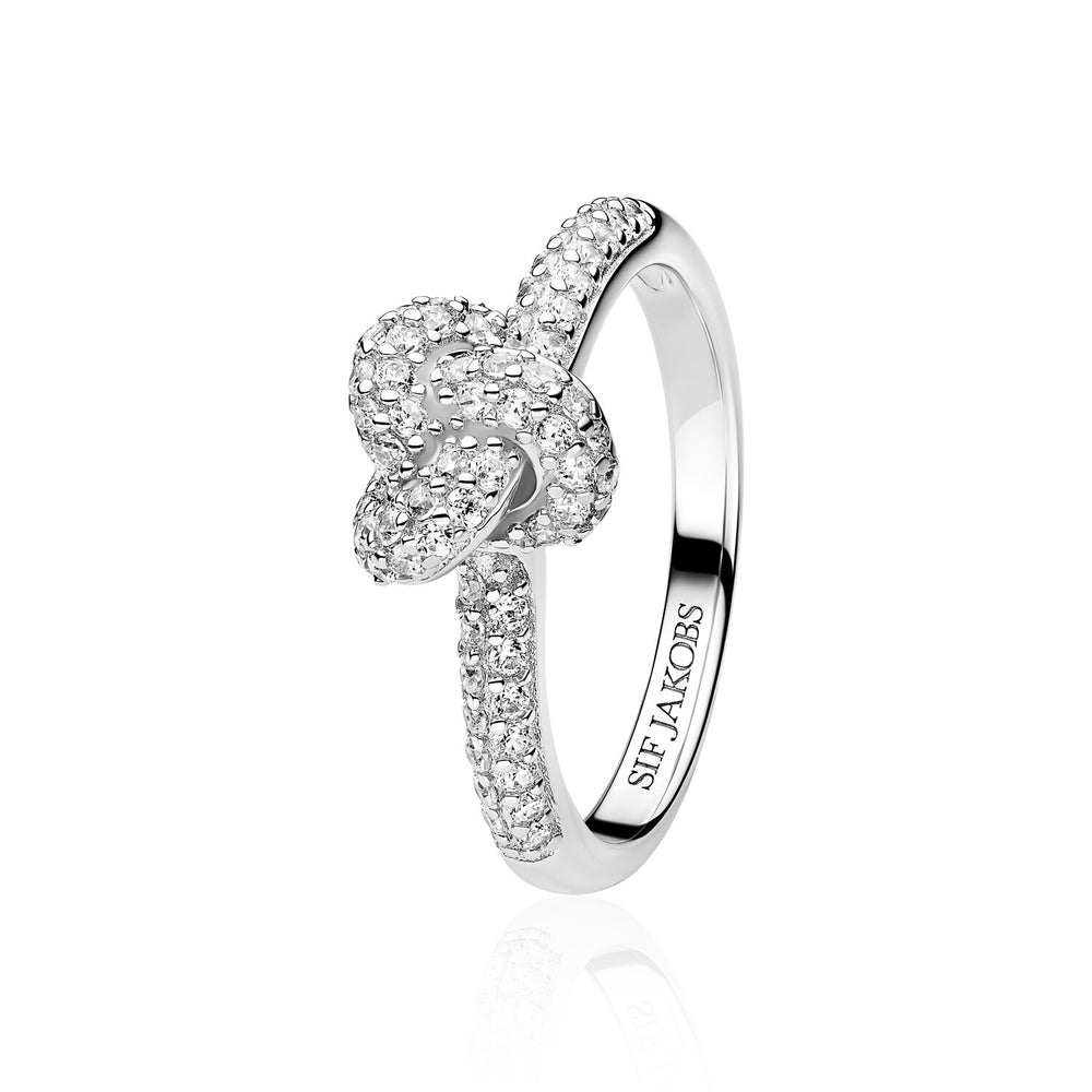 SIF Jakobs Sterling Silver Imperia Piccolo Ring R10751-CZ