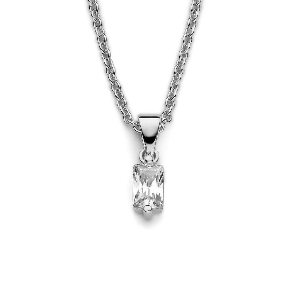 Garonne Sterling Silver Necklace 9NB-0591