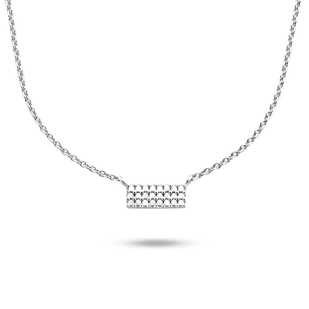 Garonne Sterling Silver Necklace 9NB-0704