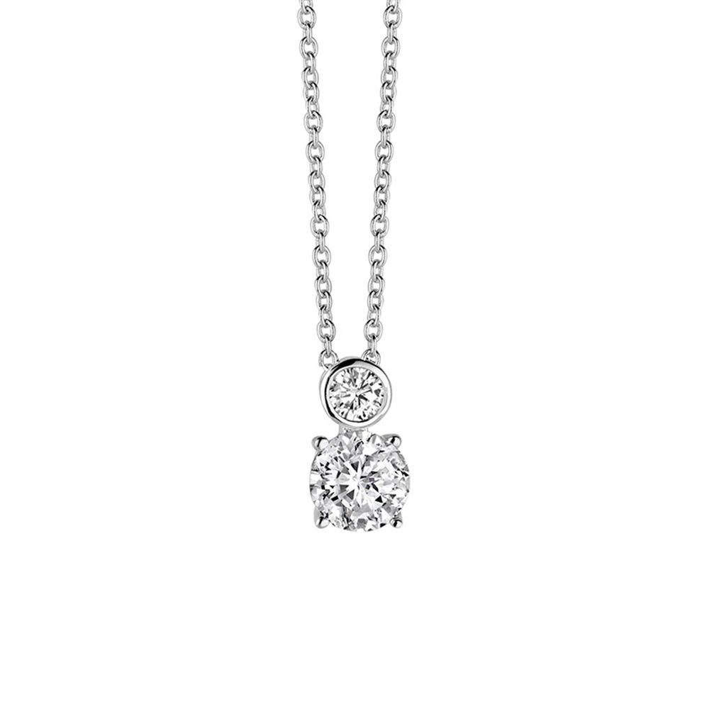 Garonne Sterling Silver Necklace 9NB-0182