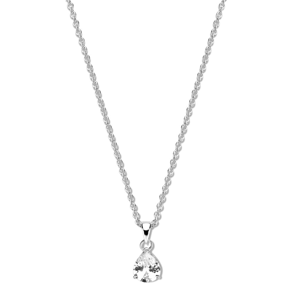 Garonne Sterling Silver Necklace 9NB-0454