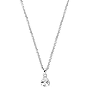 Garonne Sterling Silver Necklace 9NB-0454