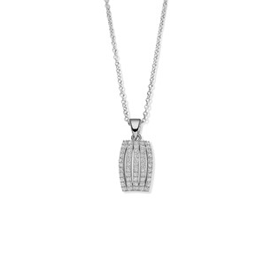 Garonne Sterling Silver Necklace 9NB-1429
