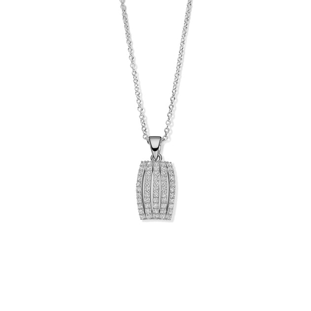 Garonne Sterling Silver Necklace 9NB-1429