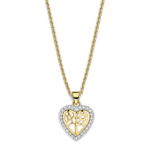 Garonne 14k Gold Plated Necklace 9NB-1434