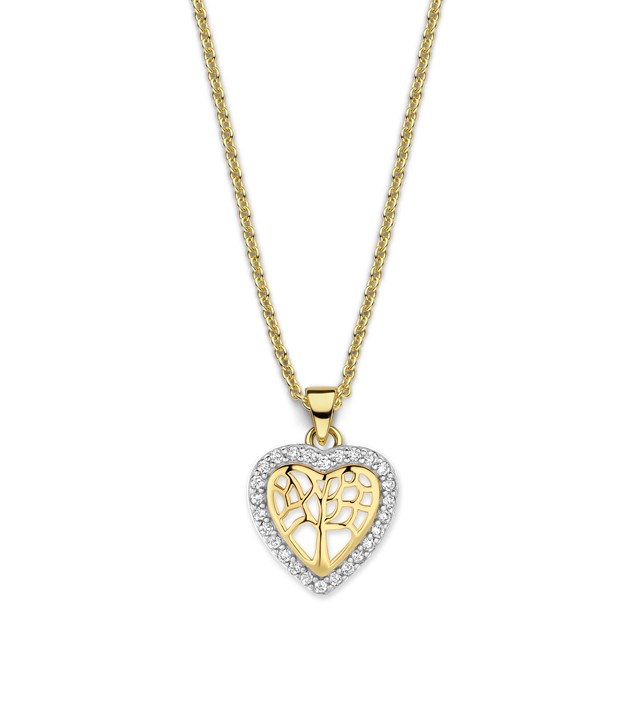 Garonne 14k Gold Plated Necklace 9NB-1434
