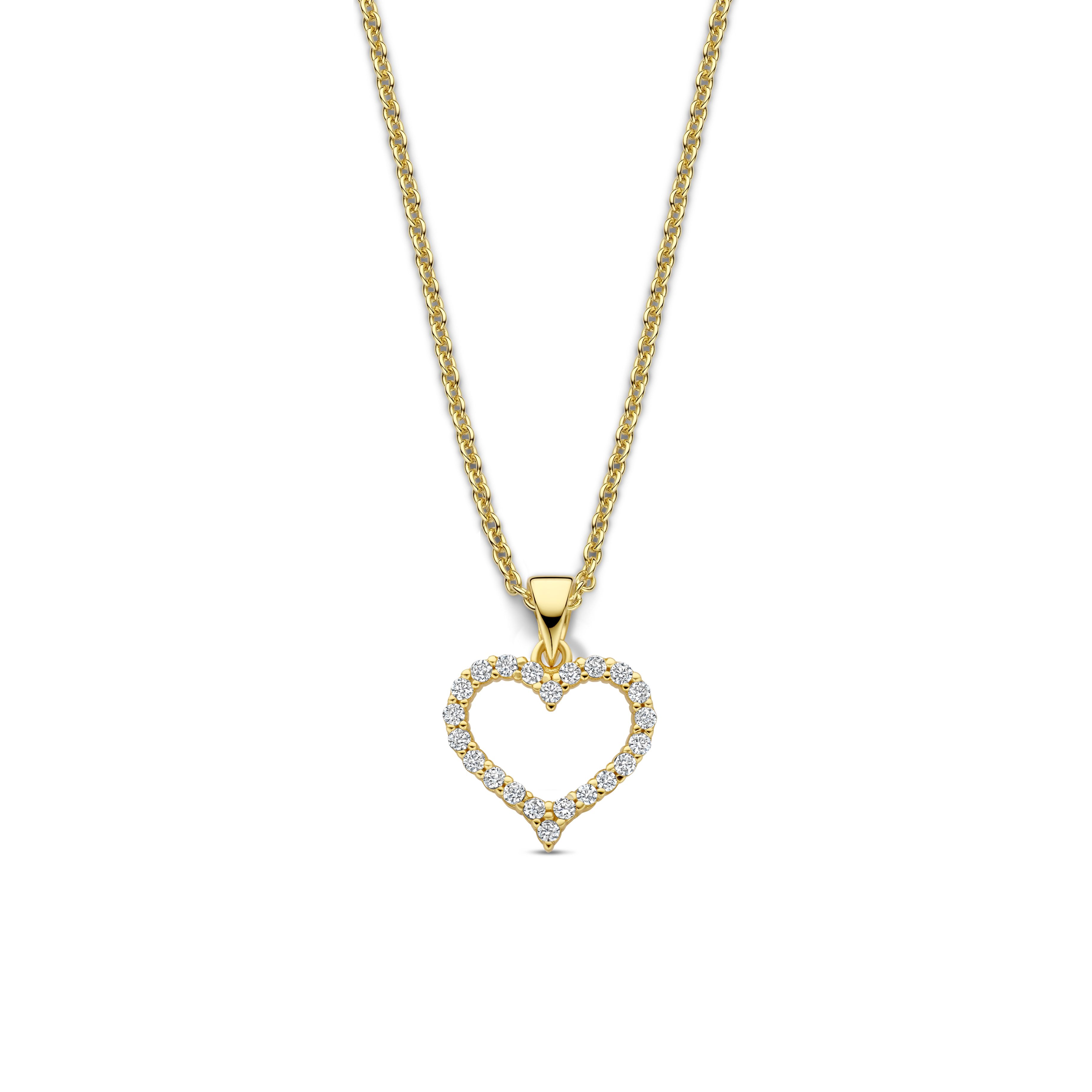 Garonne 14k Gold Plated Necklace 9NB-1448