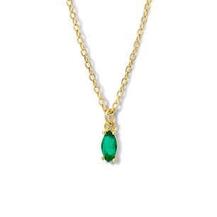 Garonne Sterling 14k Gold Plated Necklace 9NB-0689