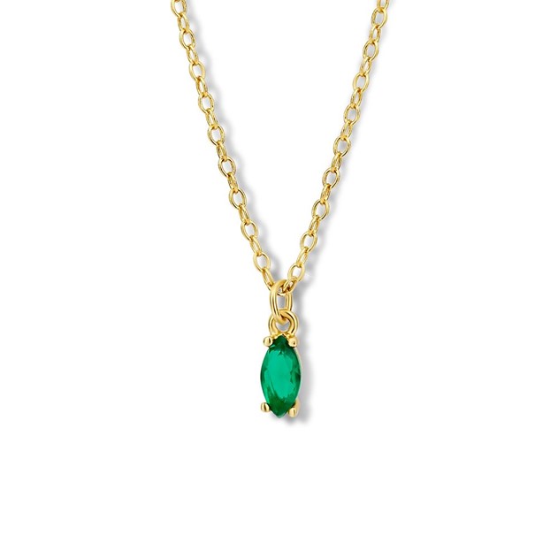 Garonne Sterling 14k Gold Plated Necklace 9NB-0689